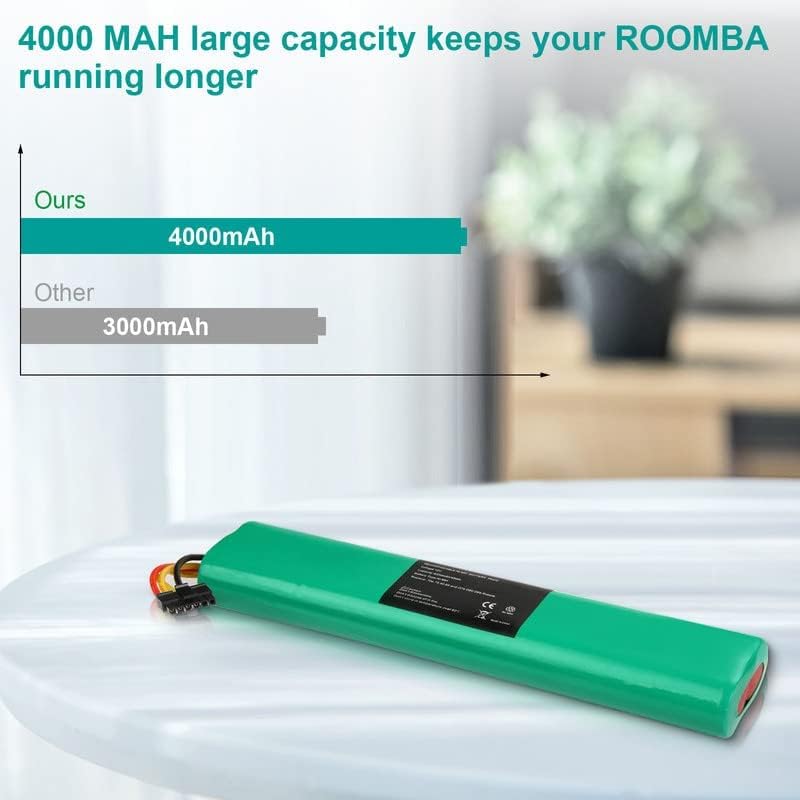 12V 4000mAh NI-MH Battery for Neato Botvac Series and Botvac D Series Neato Battery Neato Botvac Bat