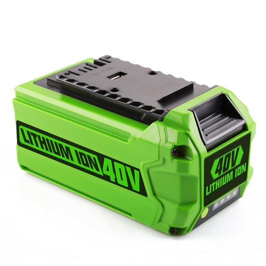 Batteria di ricambio da 40 V 5,0 Ah per GreenWorks 29472 29462 Batteria GreenWorks 40 V G-MAX Power