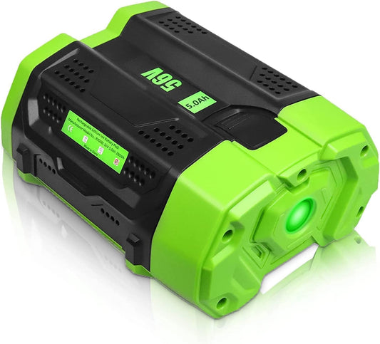 56V 5.0Ah Replacement for EGO Battery Compatible with BA2800 BA4200T BA4200 BA1400 BA2800T BA5600T Power Tools Battery (Multi)