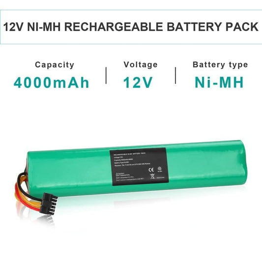 12V 4000mAh NI-MH Battery for Neato Botvac Series and Botvac D Series Neato Battery Neato Botvac Bat
