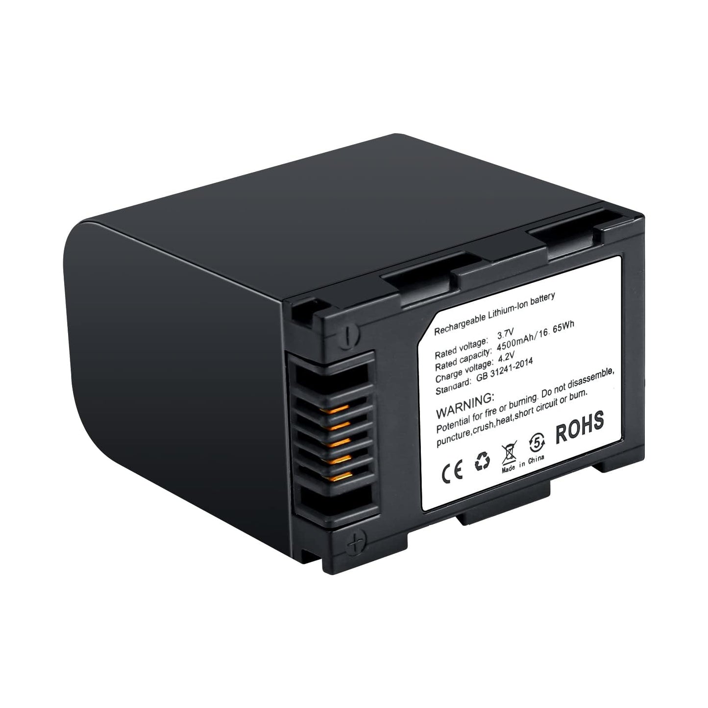 NPX-108 Camcorder Battery Pack 4500 mAh Rechargeable Battery Big Capacity for Video Camera Camcorder